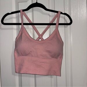 Guess Pink Sports Bra